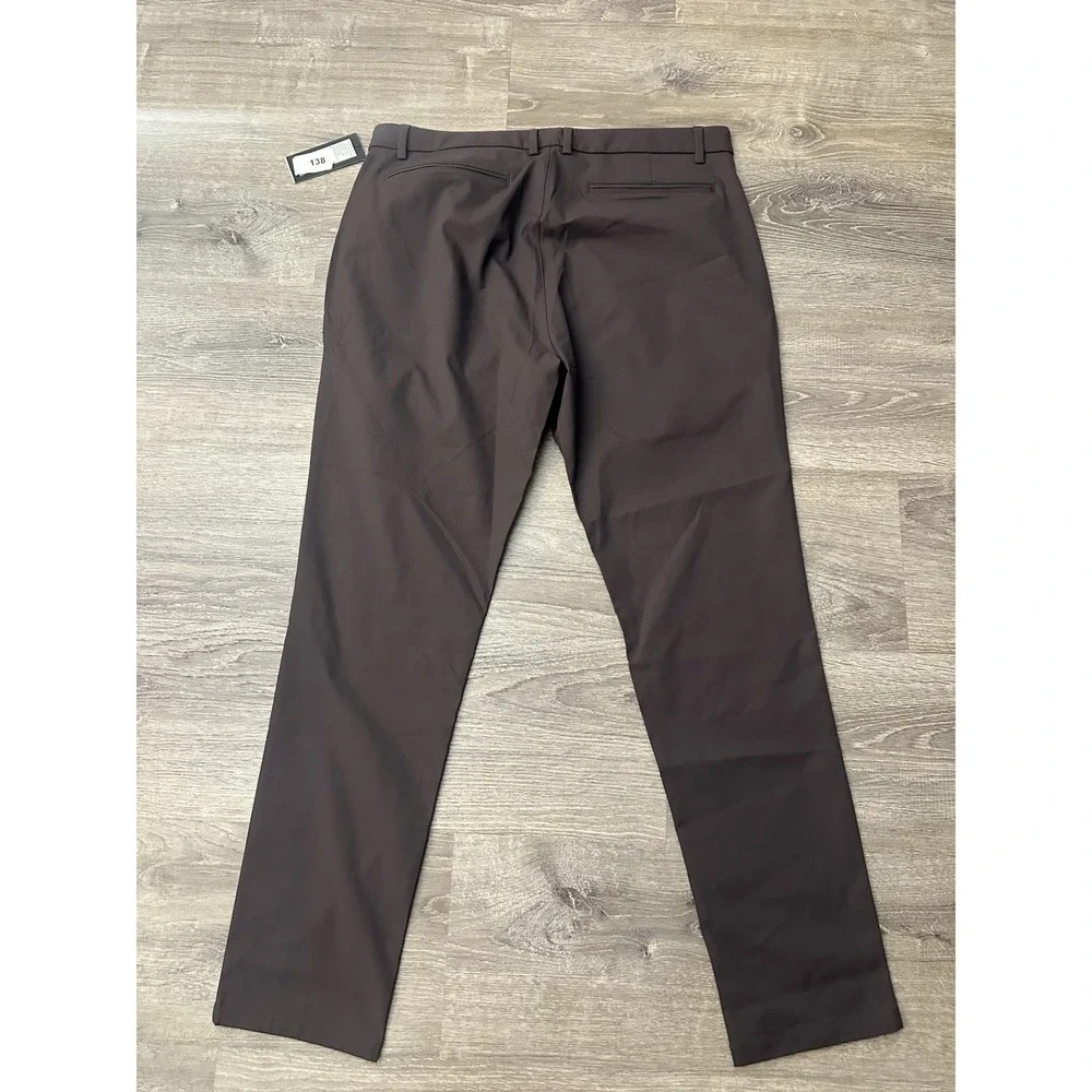 Rhône Gotham Pants Slim Thunderstorm Gray Size 38x32 Mens